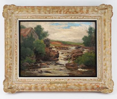 FRANCHÈRE, Joseph-Charles (1866-1921) 
Untitled...