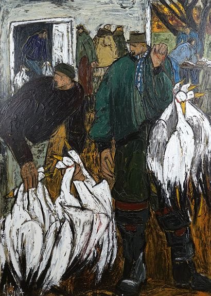 VÉZINA, Andrée (1952-)
Untitled - Goose Hunt
Oil...