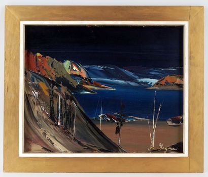 GAGNON, René (1928-2022)
Untitled - Fjord
Oil...