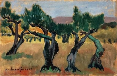 BEAULIEU, Paul-Vanier (1910-1996) 
Untitled...