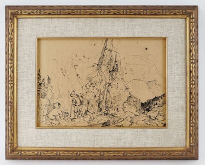 RICHARD, René Jean (1895-1982)
Untitled -...
