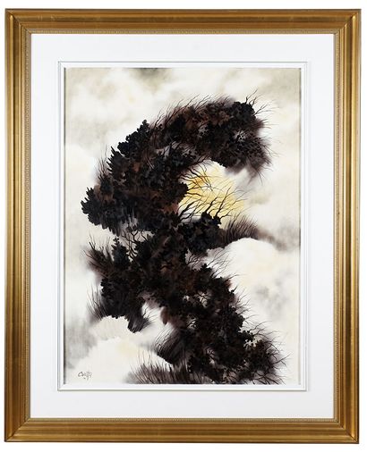 CARETTE, Claude (1935-1999)
Untitled - Tree
Oil...