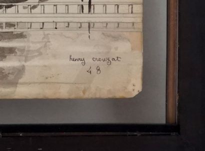 BEAULIEU, Paul-Vanier (1910-1996) 
Untitled...