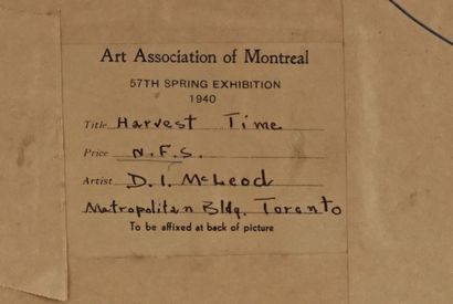 MCLEOD, Donald Ivan (1886-1967)
