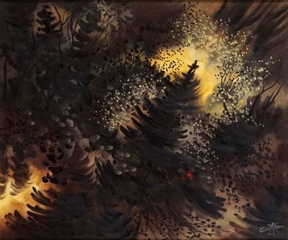CARETTE, Claude (1935-1999)
Untitled - Trees
Oil...