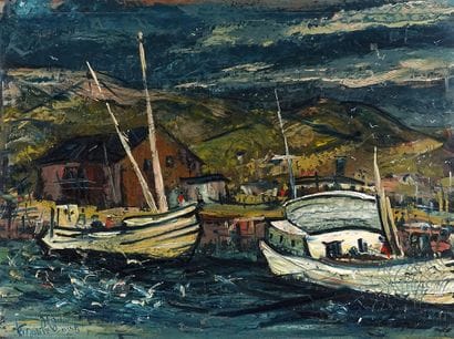 TREMBLÉ, Leopold (Léo-Paul, dit) (1924-1995)
Untitled...