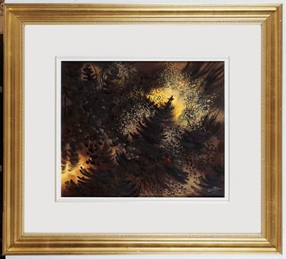 CARETTE, Claude (1935-1999)
Untitled - Trees
Oil...