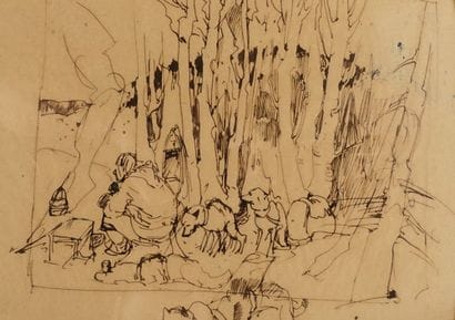 RICHARD, René Jean (1895-1982)
Untitled -...