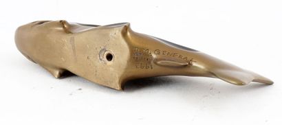 GENERAL, David M. (1950-)
Sans titre - Poisson
Bronze
Signé,...