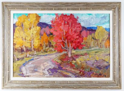 AYOTTE, Léo (1909-1976)
Untitled - Landscape
Oil...