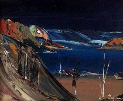 GAGNON, René (1928-2022)
Untitled - Fjord
Oil...
