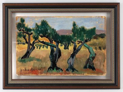 BEAULIEU, Paul-Vanier (1910-1996) 
Untitled...