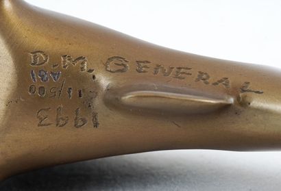 GENERAL, David M. (1950-)
Sans titre - Poisson
Bronze
Signé,...