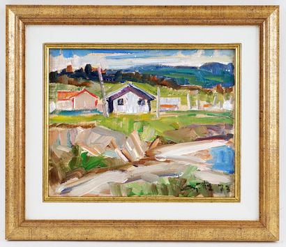 AYOTTE, Léo (1909-1976)
Untitled - Houses...