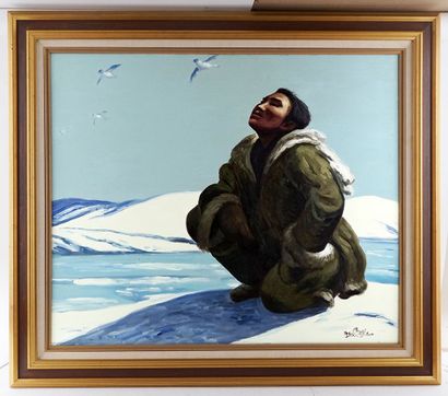 BOKA, Georges Y. (1939-)
Sans titre - Inuit...