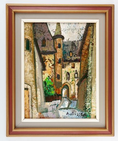 ROUSSEAU, Albert (1908-1982)
Untitled - Village
Oil...
