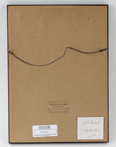 BONET, Jordi (1932-1979) 
Unitlted - Maternity
Oil...