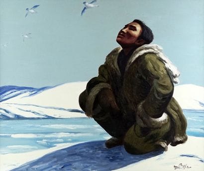 BOKA, Georges Y. (1939-)
Sans titre - Inuit...