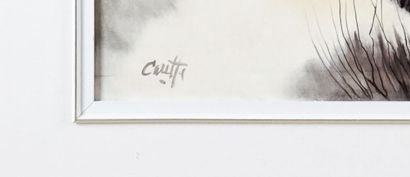 CARETTE, Claude (1935-1999)
Untitled - Tree
Oil...