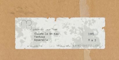LE SAUTEUR, Claude (1926-2007)
