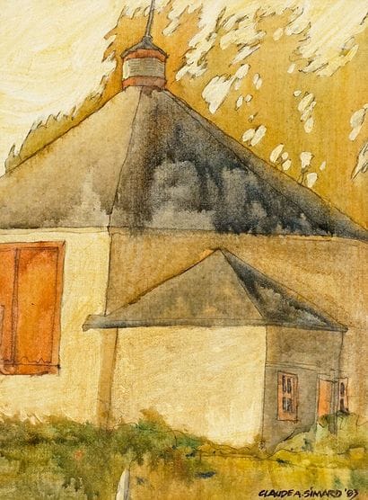 SIMARD, Claude A. (1943-2014)
Untitled -...