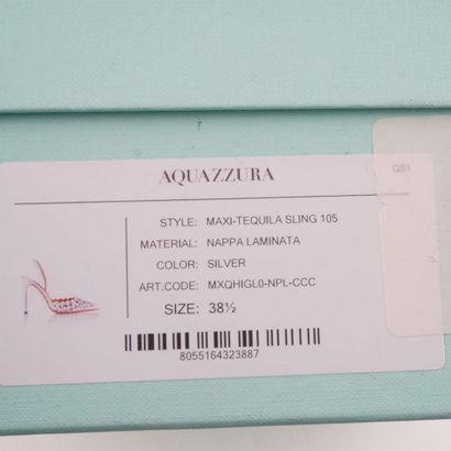 AQUAZZURA
Sandales Aquazzura argentés.
Taille:...