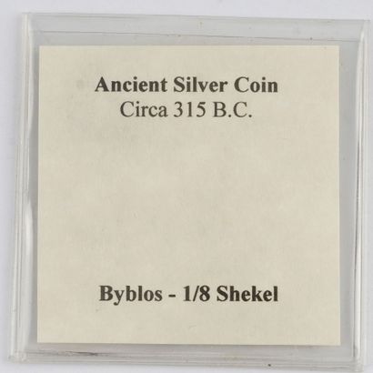 1/8 SHEKEL, CIRCA 315 avant J.-C.
Une pièce...