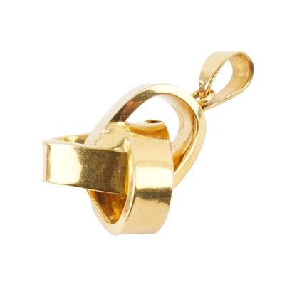 OR 18K / 18K GOLD
Pendentif en or jaune 18K.
Poids...