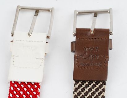 CEINTURES / BELTS
Ensemble de 2 ceintures...