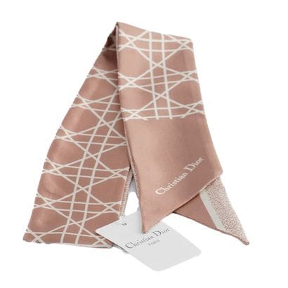 DIOR
Foulard Mitzah rose avec motif de rayures...
