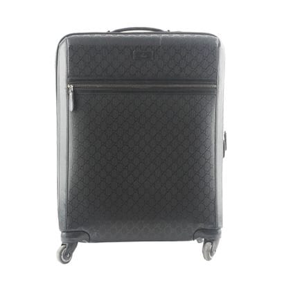 GUCCI
Gucci Monogram canvas rolling suitcase...