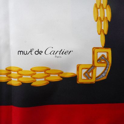CARTIER
Carré Must de Cartier en soie
89x...
