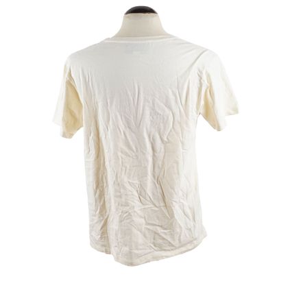 GUCCI
T-Shirt crème avec imprimé logo noir...
