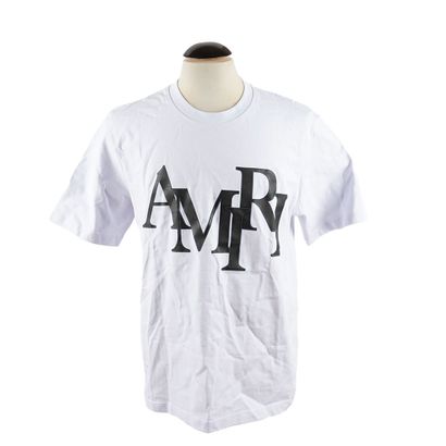 AMIRI
T-shirt blanc avec logotype noir au...