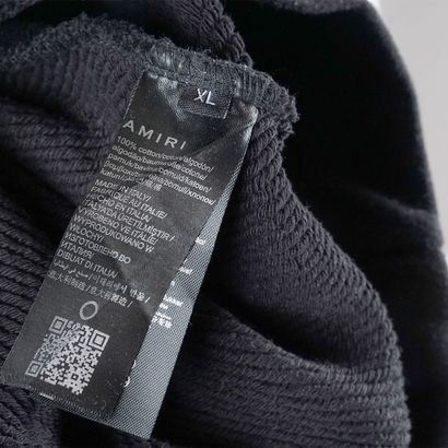 AMIRI
Cotton ouaté à capuche (hoodie) noir...