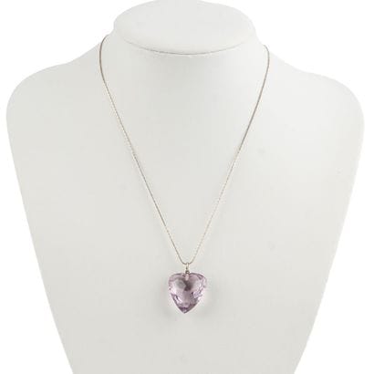 AMÉTHYSTE, ARGENT / PENDANT
Pendentif améthyste...
