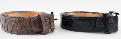 CEINTURES / BELTS
Ensemble de 2 ceintures...