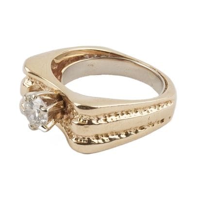 OR 14K, DIAMANT 0.95 CT / 14K GOLD, 0.95...