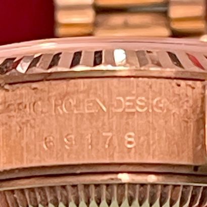 ROLEX
Montre Rolex 69178 en or jaune 18K,...