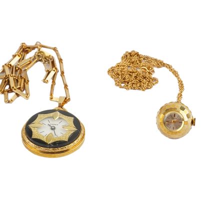 FEREX / ORNATA
Lot de montres pendentif en...