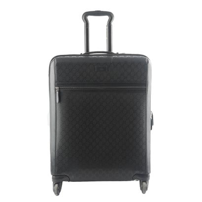 GUCCI
Gucci Monogram canvas rolling suitcase...