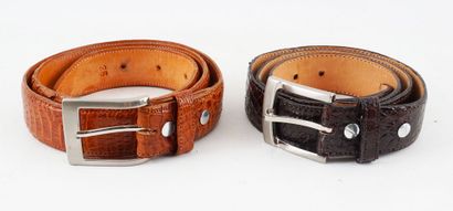 CEINTURES / BELTS
Ensemble de 2 ceintures...