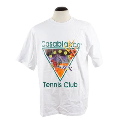 CASABLANCA
T-shirt blanc avec imprimé et...