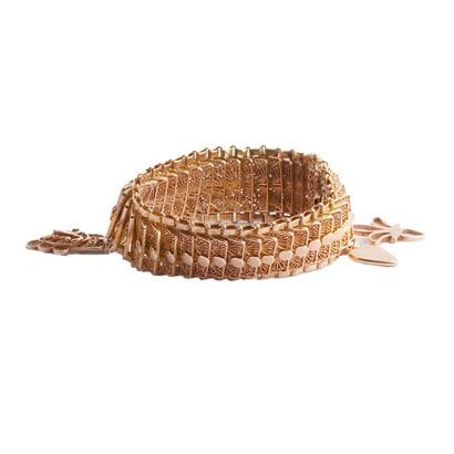 OR 14K / 14K GOLD
Bracelet large ségmenté...