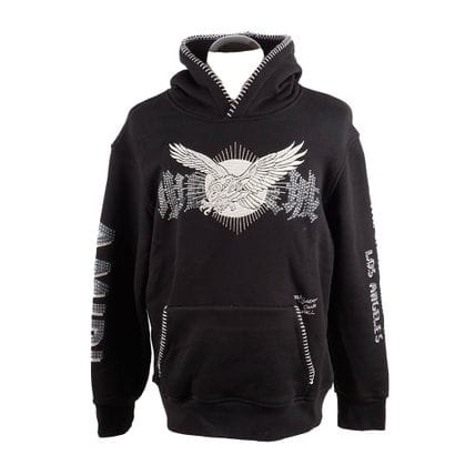 AMIRI
Cotton ouaté à capuche (hoodie) noir...