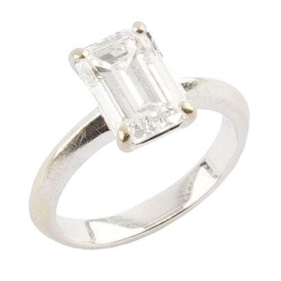 DIAMANT 3.02 ct IF- D, OR 18K / DIAMOND 3.02...