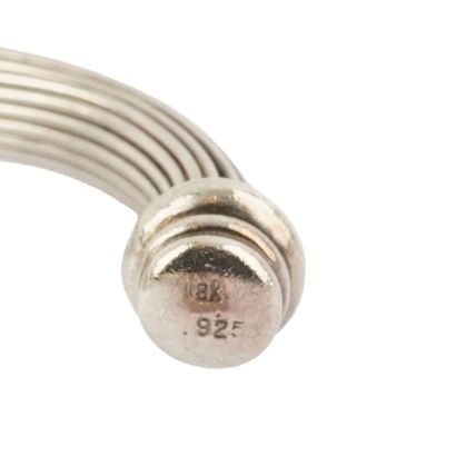 ARGENT, OR / SILVER, GOLD
Bracelet ouvert...