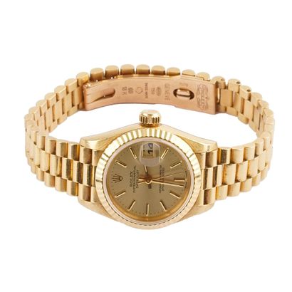 ROLEX
Montre Rolex 69178 en or jaune 18K,...