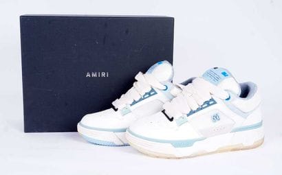 AMIRI
Baskets MA-1 en cuir et maille blancs...