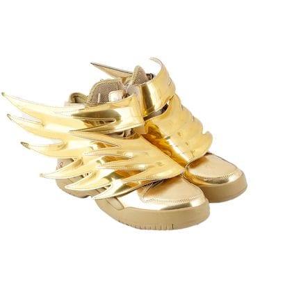 ADIDAS X JEREMY SCOTT
Baskets en cuir doré...